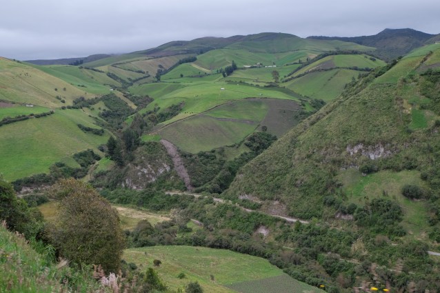Vistas of beautiful hills and valley