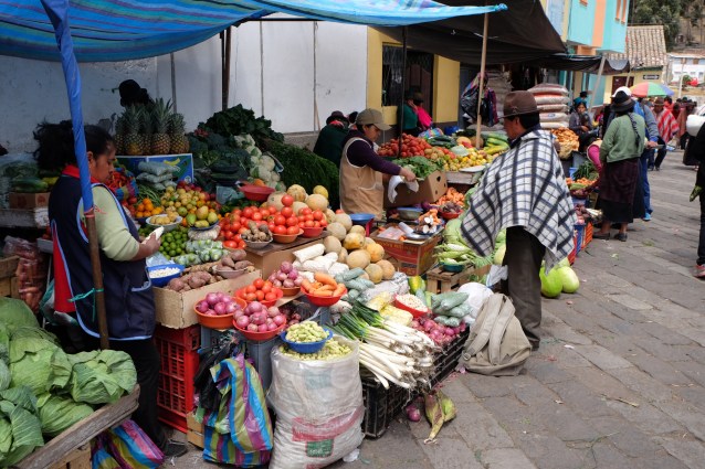 Guamote market day