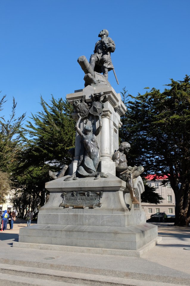 Central square Punta Arenas